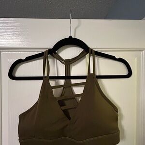 ZYIA Olive Grid Bra